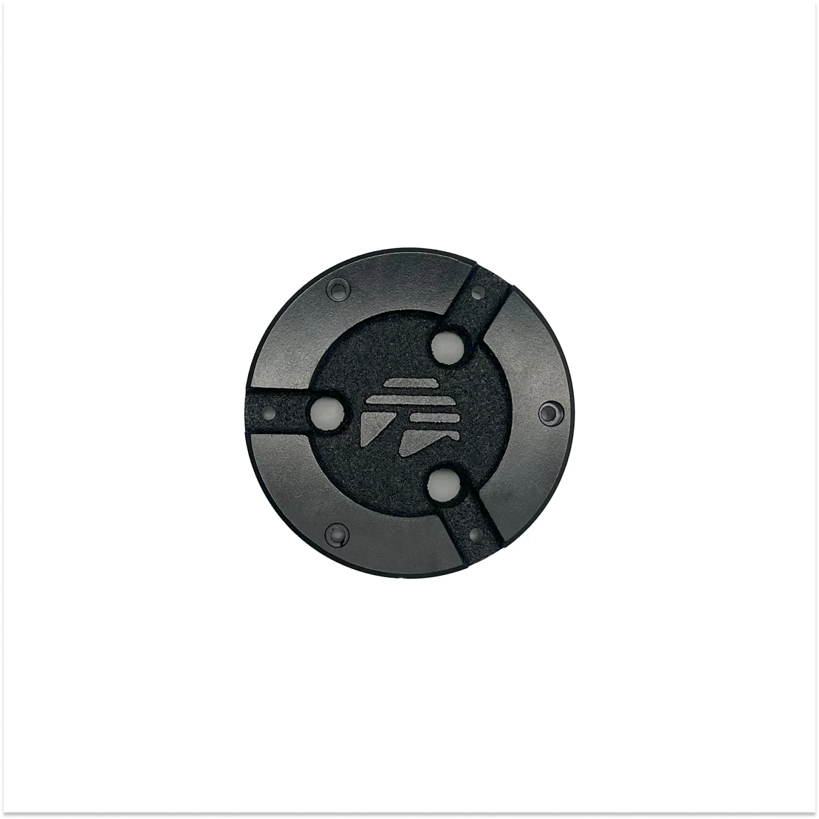 Pair of Metal Hubcaps