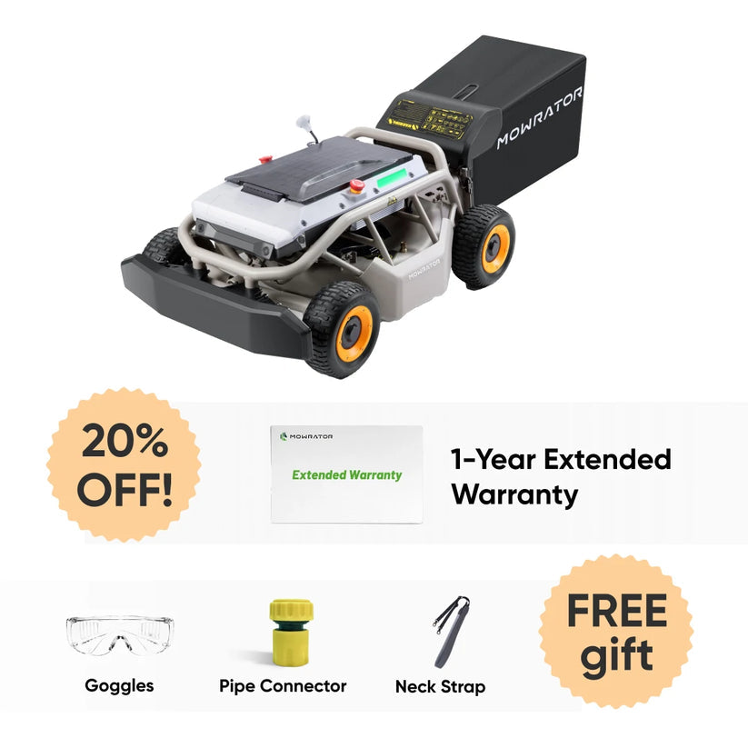 Mowrator S1 4WD Lawn Mower + 1 Year Extended Warranty