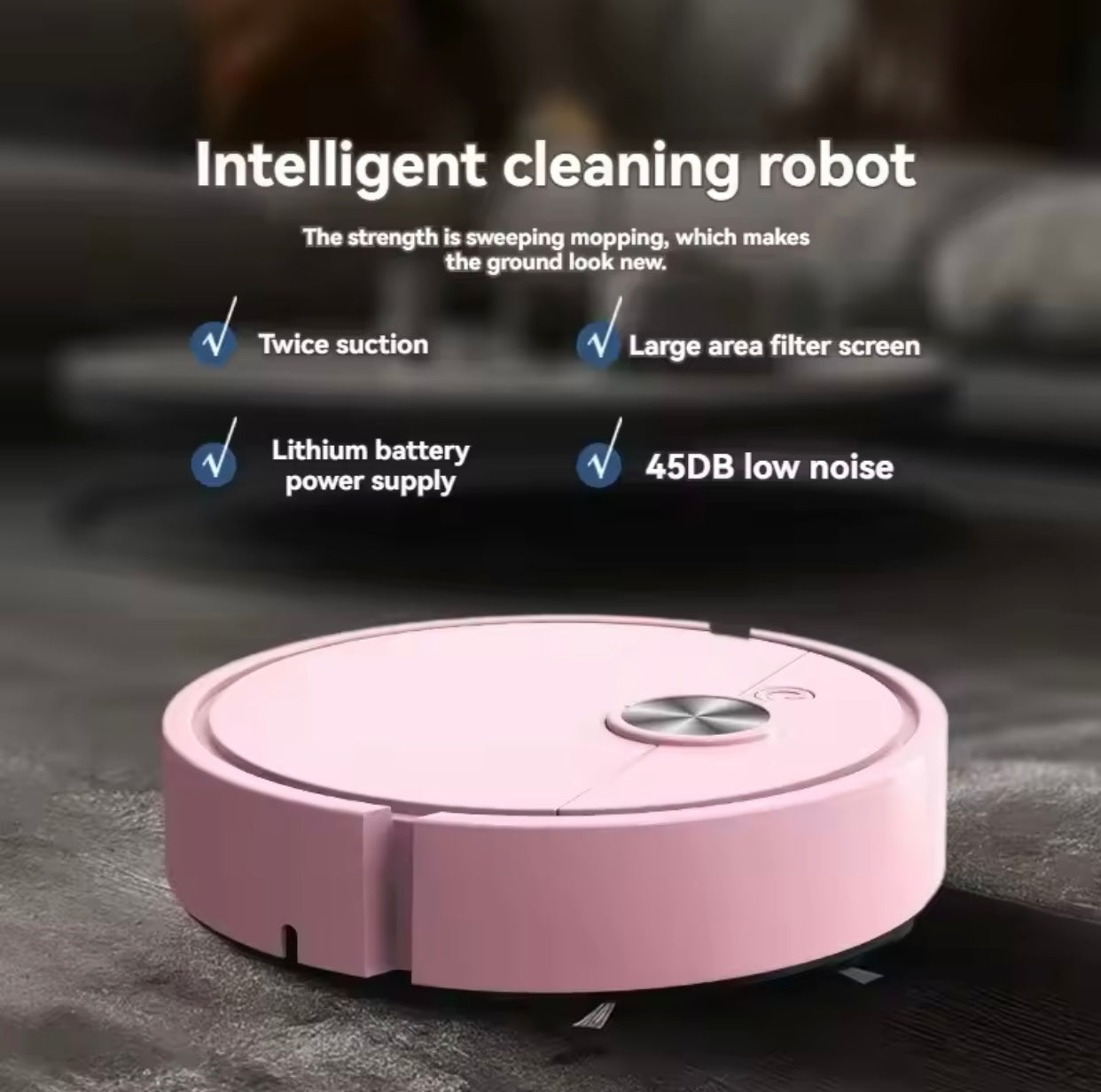 Xiaomi Fully Smart Sweeping Robot mini Mopping Robot Electric Automatic Cleaning Household Charging Vacuum Cleaner