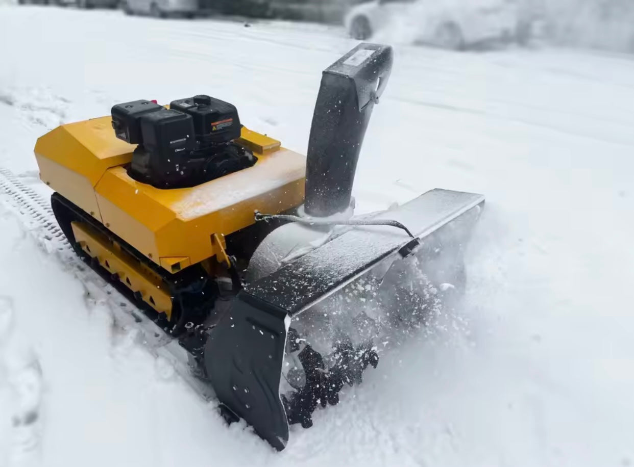 Smart Mower Remote-controlled Snowplow Robot Snow Lawn Mower For Agricultural Machinery Self Propelled Lawn Mowers