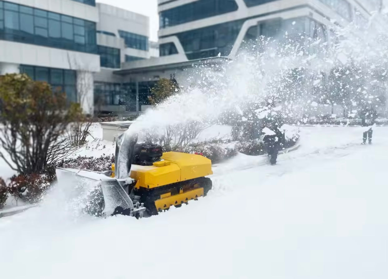 Smart Mower Remote-controlled Snowplow Robot Snow Lawn Mower For Agricultural Machinery Self Propelled Lawn Mowers