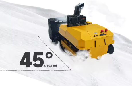 Remote-controlled Snow Plow Robot Snow Clearing Machine Snow Lawn Mower For Agricultural Machinery Self Propelled