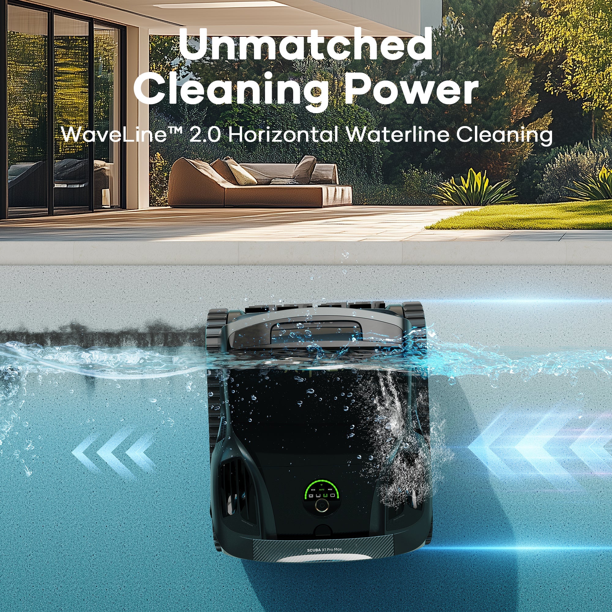 Aiper Scuba X1 Pro Max Cordless Robotic Pool Cleaner