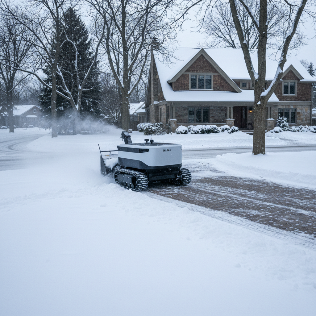 Robotic Snow Blowers & Plows