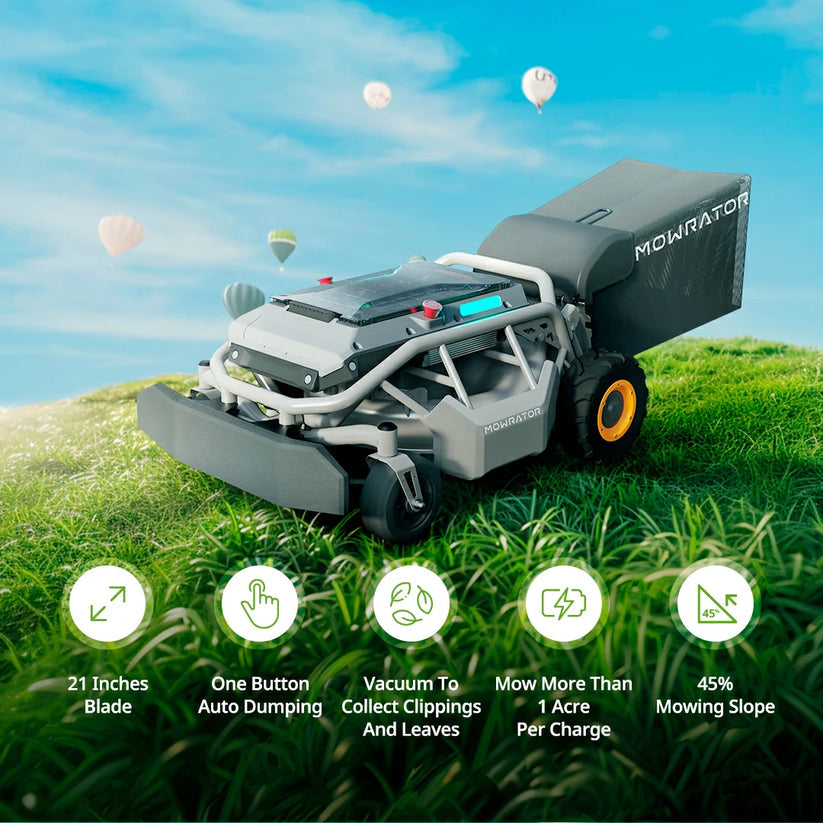 Mowrator S1 2WD Lawn Mower + Extra 12Ah Battery