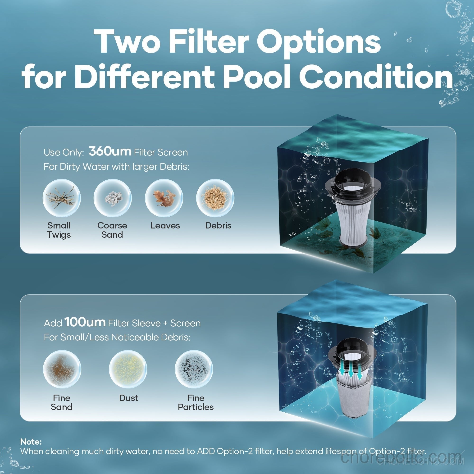 Aiper Pilot X1 cordless pool cleaner with sleek design, demonstrating its compact form and cleaning brushes for pool maintenance.
