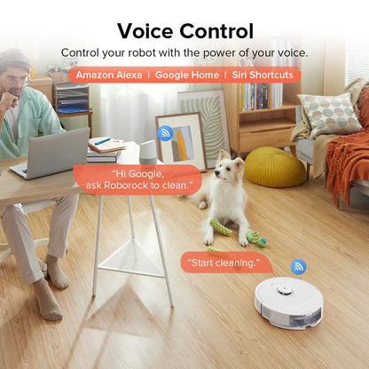 Roborock Q8 Max+ Robot Vacuum and Mop with Auto-Empty Dock