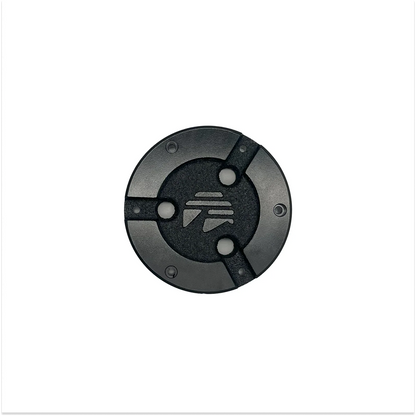 Pair of Metal Hubcaps