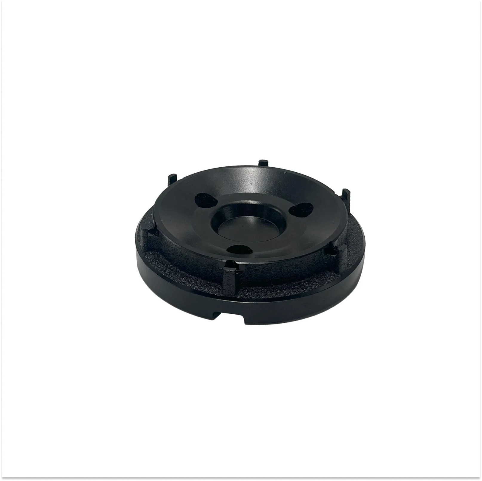 Pair of Metal Hubcaps