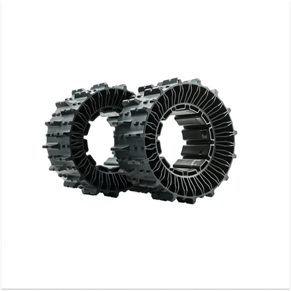 Pair of Deformable Tires｜For 100% (45°) Slope