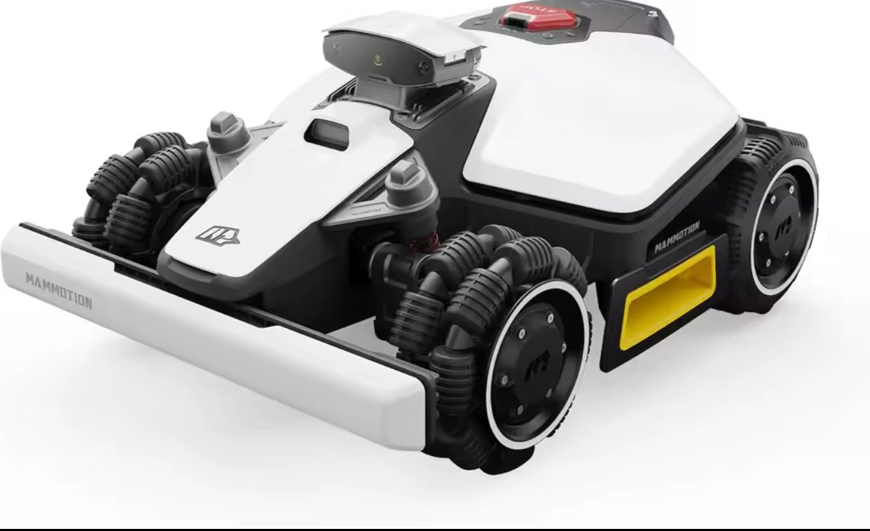 Mini AWD 800 Robot Lawn Mower with 4G, Reception 0.2 Acre, Max. 0.25 Acre, All-Wheel-Drive for 80% Slope
