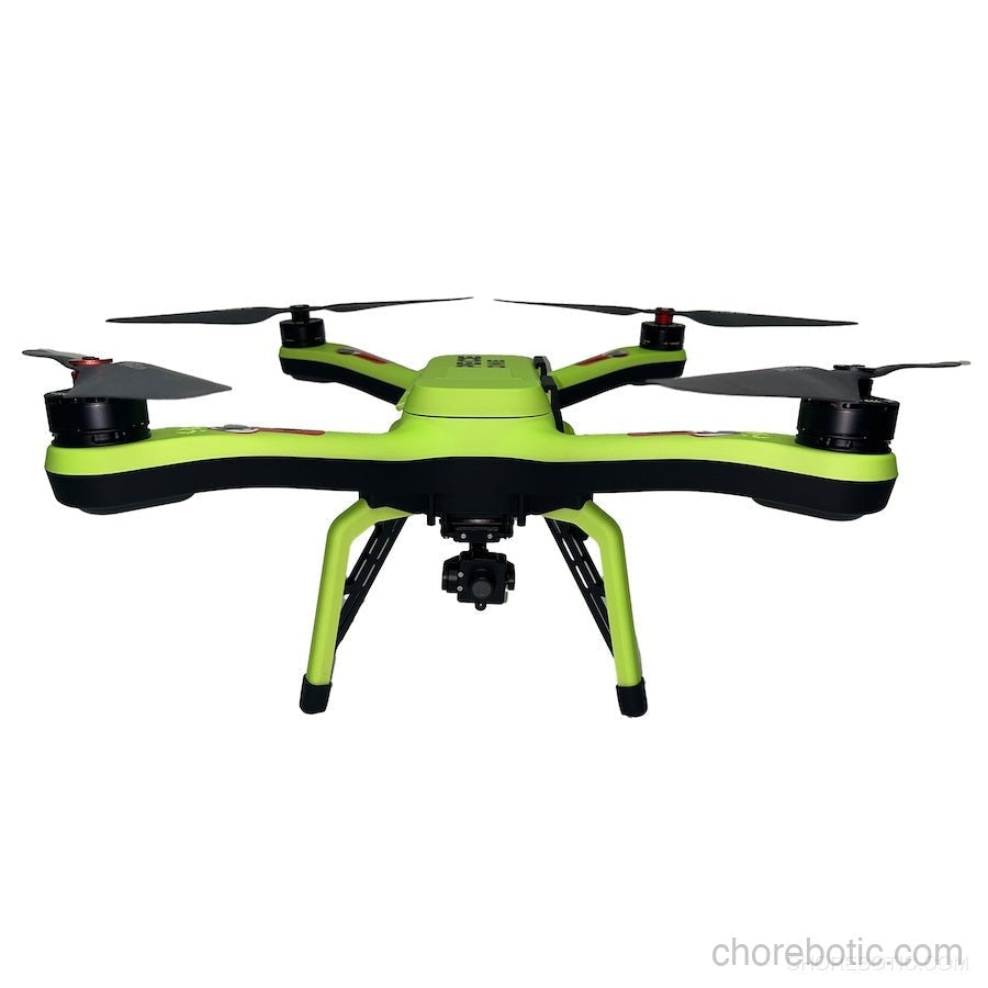Xpece ONE fishing drone with remote control, camera, and fishing accessories, ready for drone fishing adventures.
