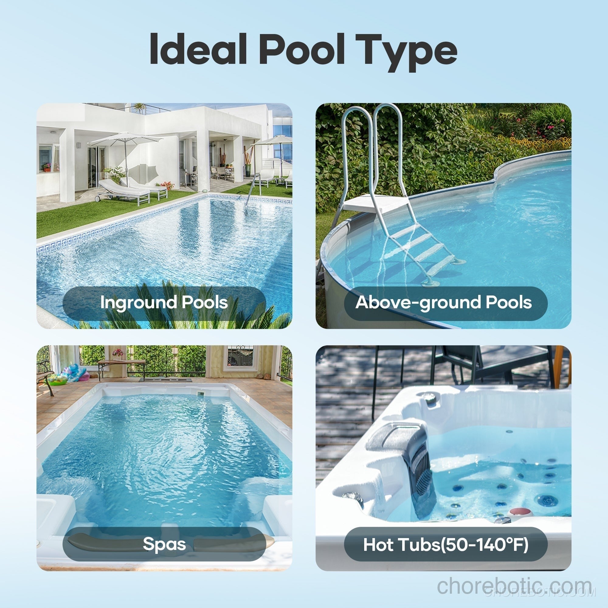 Aiper Pilot X1 cordless pool cleaner in action, showing its compact design and cleaning head for efficient pool debris removal.