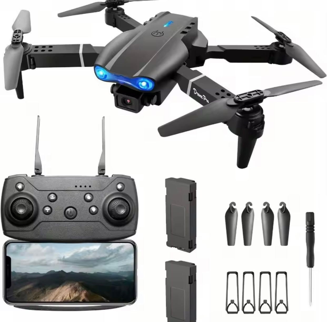 Potensic ATOM 3-Axis Gimbal 4K GPS Drones Under 249g Max 6-KM for Adults and Beginners