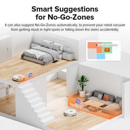 Roborock Q8 Max+ Robot Vacuum and Mop with Auto-Empty Dock