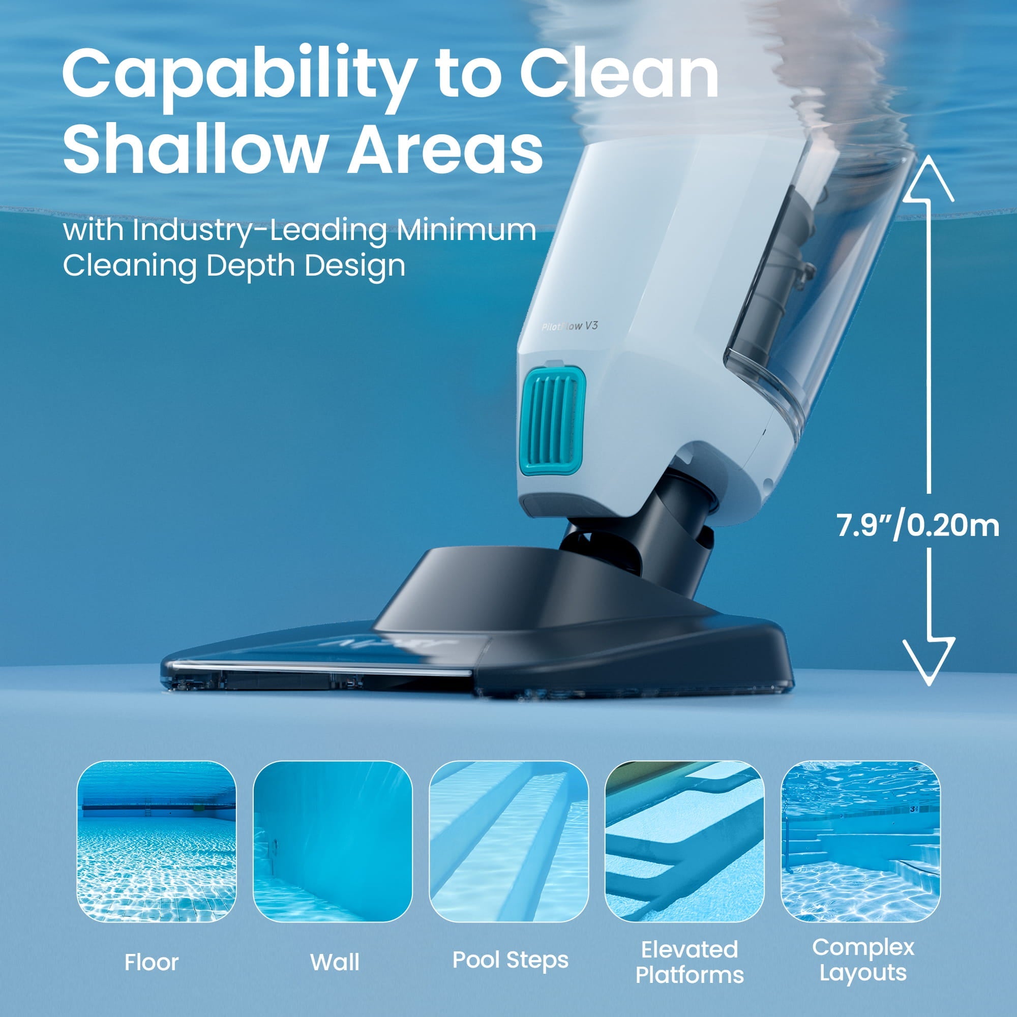 AIPER Scuba N3 AI Vision Cordless Robotic Pool Cleaner