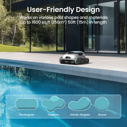 Aiper Scuba N1 Plus Cordless Robotic Pool Cleaner