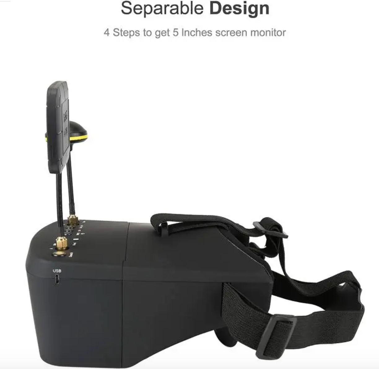 5.8ghz Video Goggles compatible with Xpece Drones