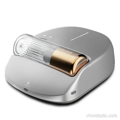 Creatulize X1 Robot Bed Vacuum Cleaner for vacuuming and mopping, with a sleek design and multiple cleaning features.